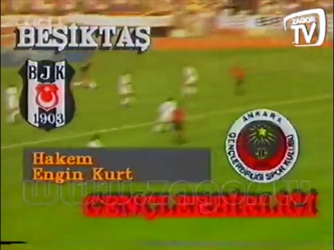 Beşiktaş 3-0 Gençlerbirliği 29.08.1993 - 1993-1994 Turkish 1st League Matchday 1