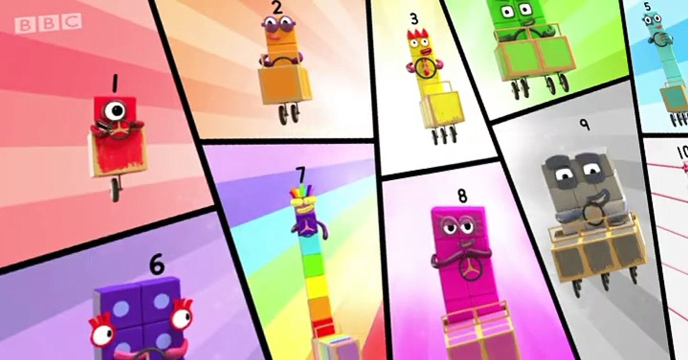 Numberblocks Numberblocks S03 E012 Numberblock Rally - video Dailymotion