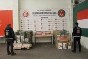 Kapıkule'de, 22 bin 800 kaçak elektronik sigara ele geçirildi