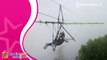 Menikmati Sensasi Wahana Zipline, Meluncur dari Ketinggian 150 Meter