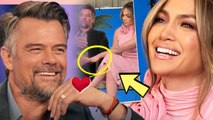 JLo's act of showing off her wedding ring to her on-screen husband Josh Duhamel