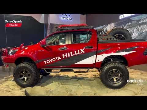 Auto Expo 2023 | Toyota Hilux off-Road Concept Walkaround | Arun Teja