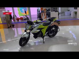 Video herunterladen: Auto Expo 2023 | Suzuki Gixxer 250 Ethanol Engine By Flex Fuel | Giri Mani | TAMIL DriveSpark