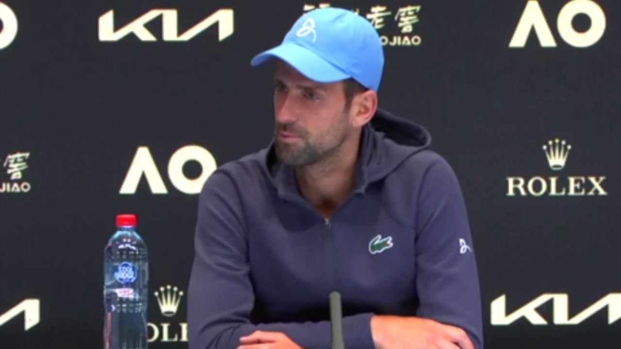 Open d'Australie 2023 - Novak Djokovic : "The race for Grand Slam titles ? That's why I keep playing tennis, I'm a competitor and I want to be the best, I want to win the biggest tournaments in the world"