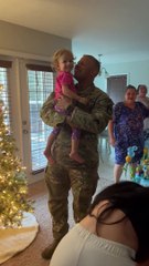 Military Man Surprises His Family