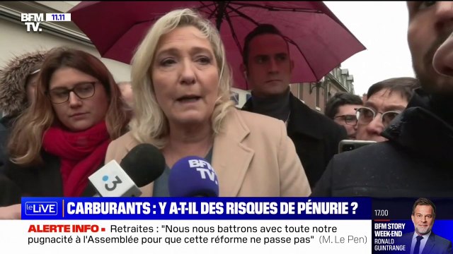 Marine Le Pen: Les Français sont escroqués avec cette réforme des retraites