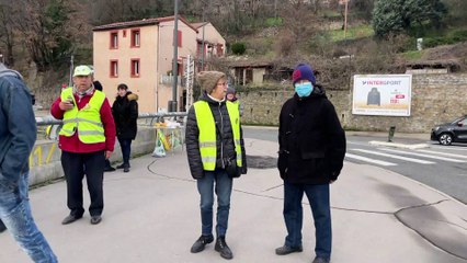 À Givors, faible affluence pour les Gilets Jaunes