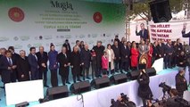 Cumhurbaşkanı Erdoğan, Marmaris-Datça yolu ve Milas içme Suyu Arıtma Tesisinin açılışını yaptı