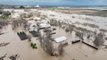 California farm fields submerged after atmospheric river storms cause heavy flooding