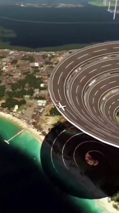 Circular Plane Runway Techshahin24