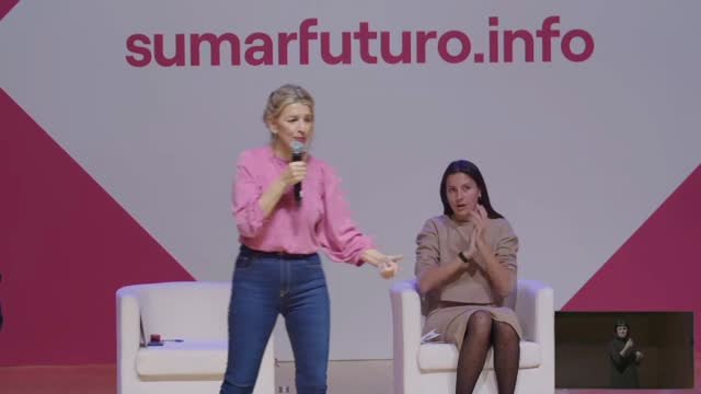 Yolanda Díaz sobre la polémica medida de Vox en CyL sobre el aborto: Estamos hartas de que otras personas decidan por nuestros derechos sexuales y reproductivos