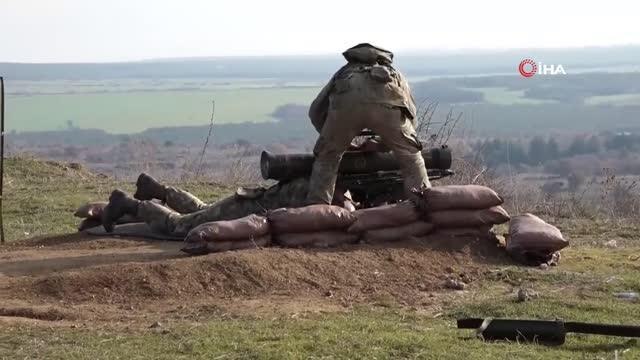 Tekirdağ'da askeri tatbikat gerçeğini aratmadı
