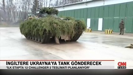 İngiltere, Ukrayna'ya tank gönderecek
