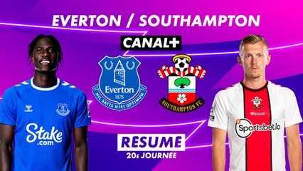 Le résumé de Everton / Southampton - Premier League 2022-23 (20ème journée)