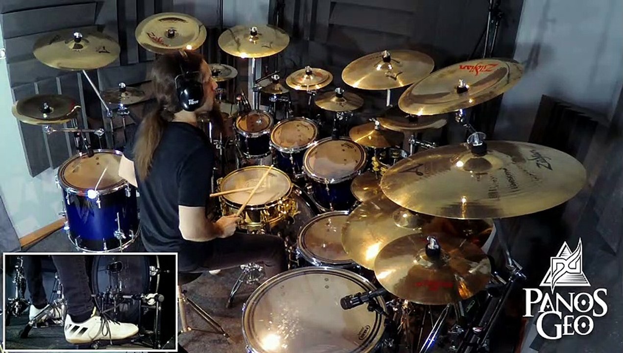 Amaranthe - 1.000.000 Lightyears  | Isolated Drums | Panos Geo