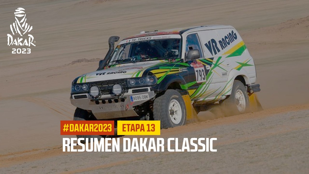 Resumen Dakar Classic - Etapa 13 - #Dakar2023 - Vidéo Dailymotion