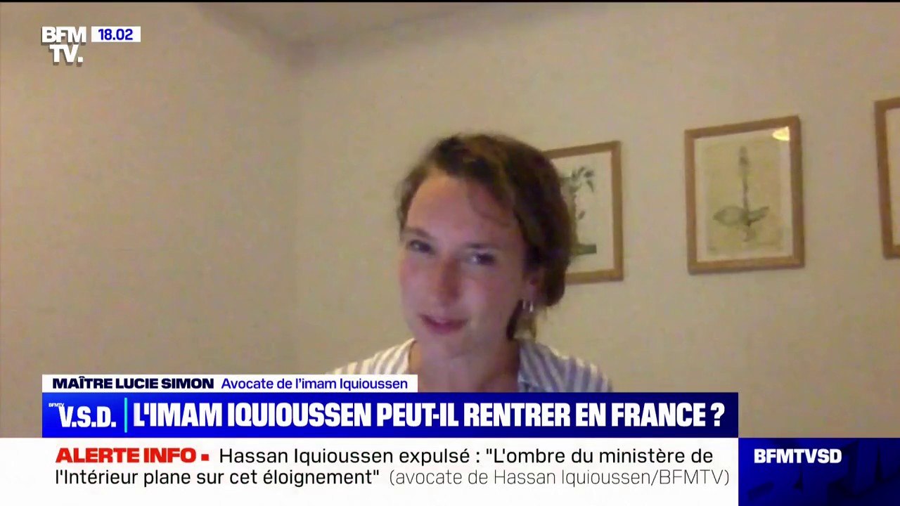 Maître Lucie Simon: "On a tous à être inquiets de l'expulsion" de l'imam Hassan Iquioussen