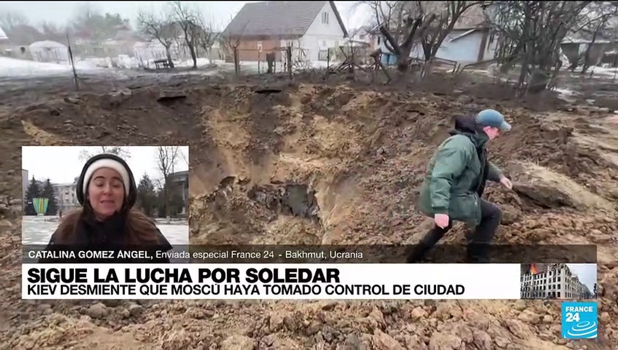 Informe desde Bakhmut: según los ucranianos, las fuerzas rusas disminuyen en Soledar
