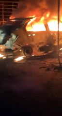 भैंस खरीदने के लिए दिए 90 हजार वापस मांगे तो जला दी कार