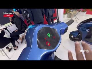 Download Video: Auto Expo 2023 | Fujiyama Ozone Electric Scooter | Giri Mani | TAMIL DriveSpark