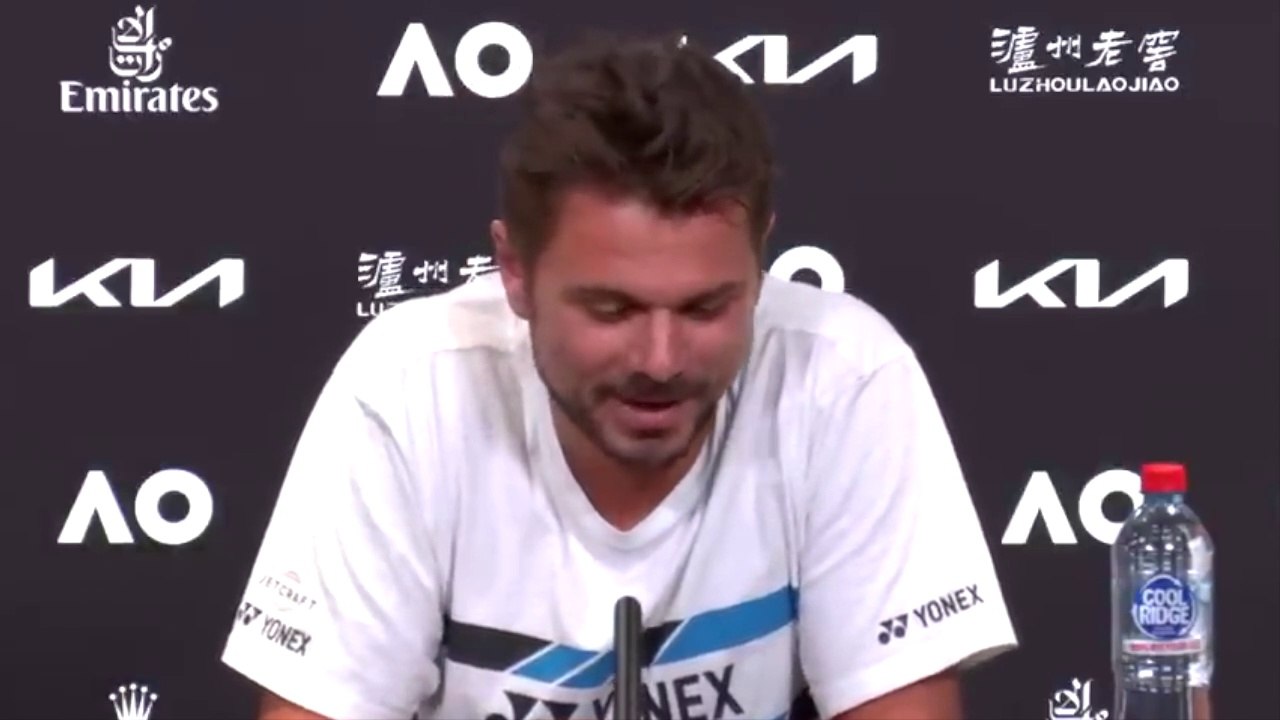 Open d'Australie 2023 - Stan Wawrinka, le plus âgé de l'Australian Open : "Je suis content d'être encore ici"