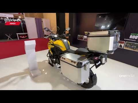 Auto Expo 2023: Benelli TRK 500X Limited Edition Walkaround | Promeet Ghosh | HINDI DriveSpark
