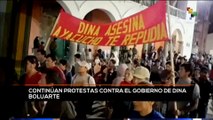 teleSUR Noticias 15:30 14-01: Continúan protestas contra gobierno de Dina Boluarte