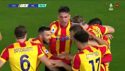 Lecce v AC Milan Extended Highlights
