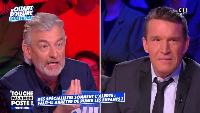 Gilles Verdez critique la façon d'éduquer de Benjamin Castaldi - Touche pas à mon poste , C8