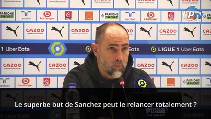 Tudor : "Sanchez est un joueur hors norme"