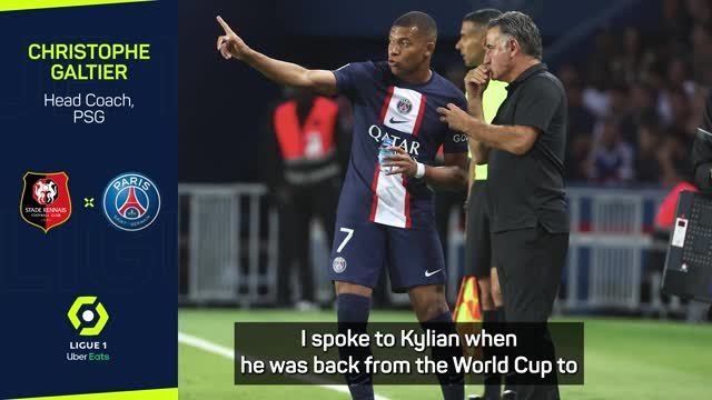 Galtier ready to welcome back Mbappé in the starting XI