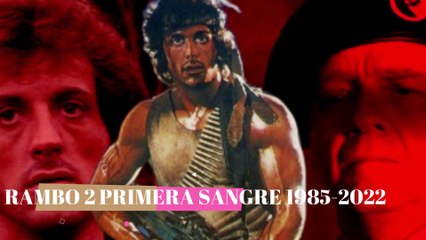 rambo primera sangre, antes y después