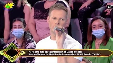 M. Pokora aidé par la production de Danse avec les  Les révélations de Matthieu Delormeau dans TPMP