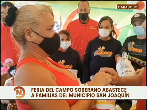 Carabobo | Feria del Campo Soberano distribuye alimentos a precios asequibles en Mcpio. San Joaquín