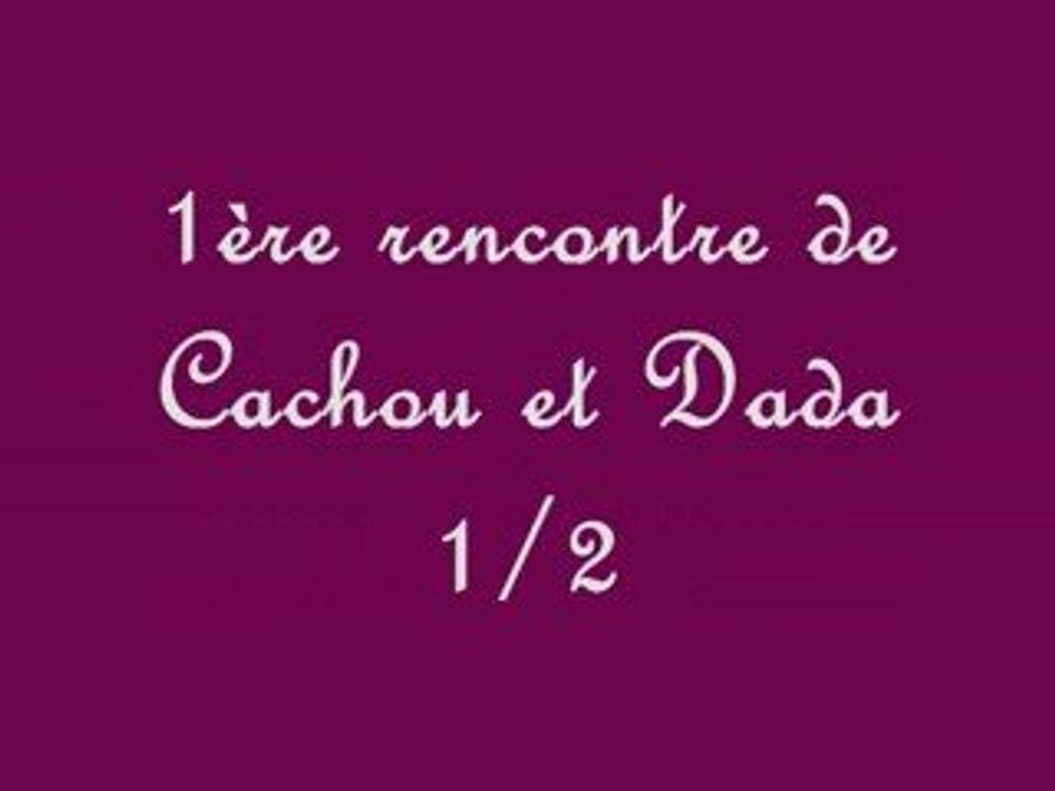 La 1ère rencontre Zelda et Cachou