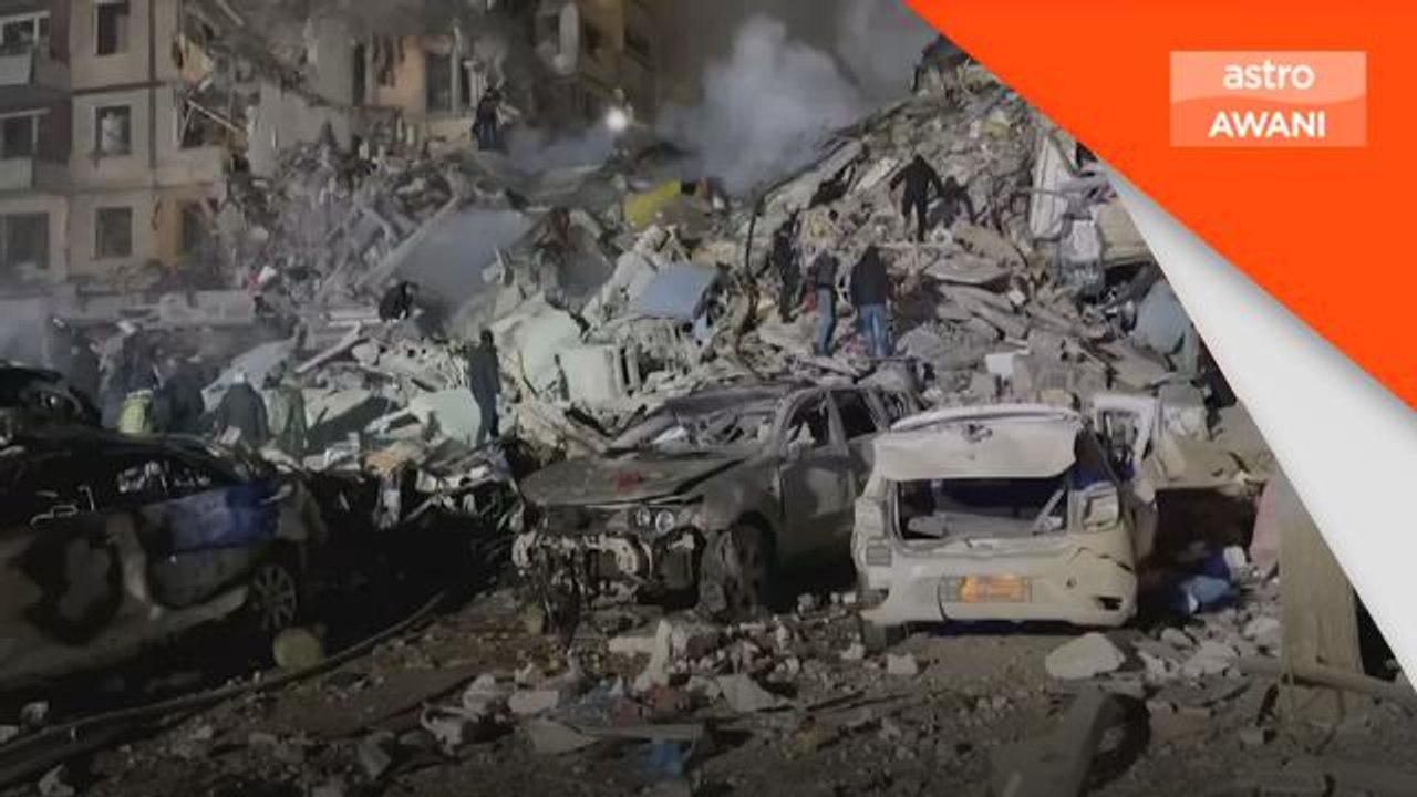 Serangan Rusia | Pangsapuri di Dnipro dibedil, lima maut dan 39 cedera