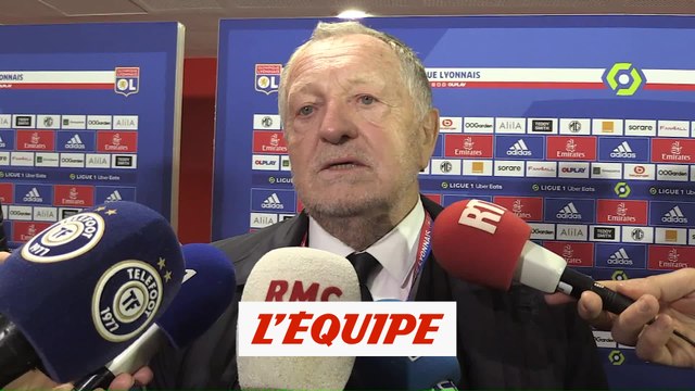 Des incidents au Groupama Stadium lors d'OL-Strasbourg - Foot - L1 - OL