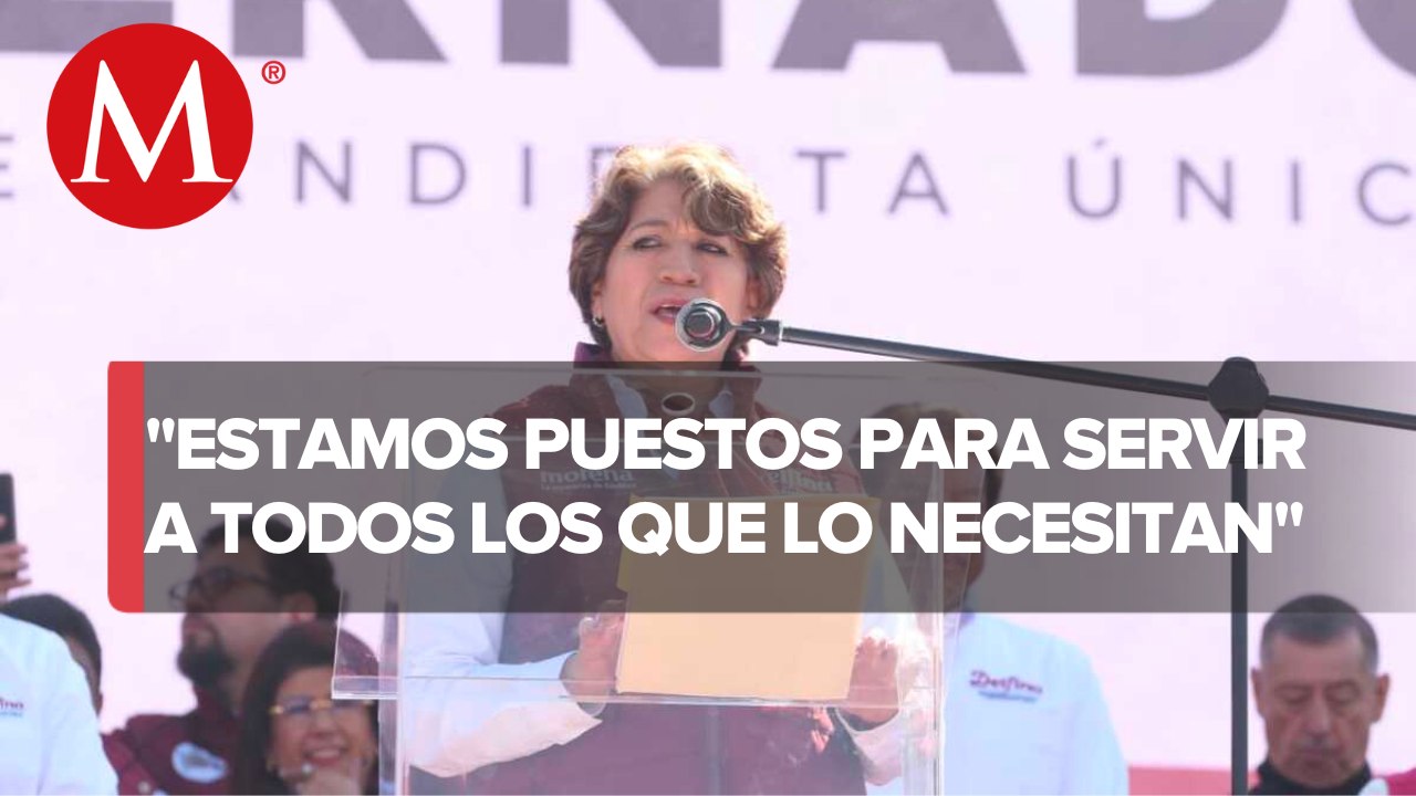 Delfina Gómez arranca precampaña por el Edomex; advierte dará una “lección de dignidad”
