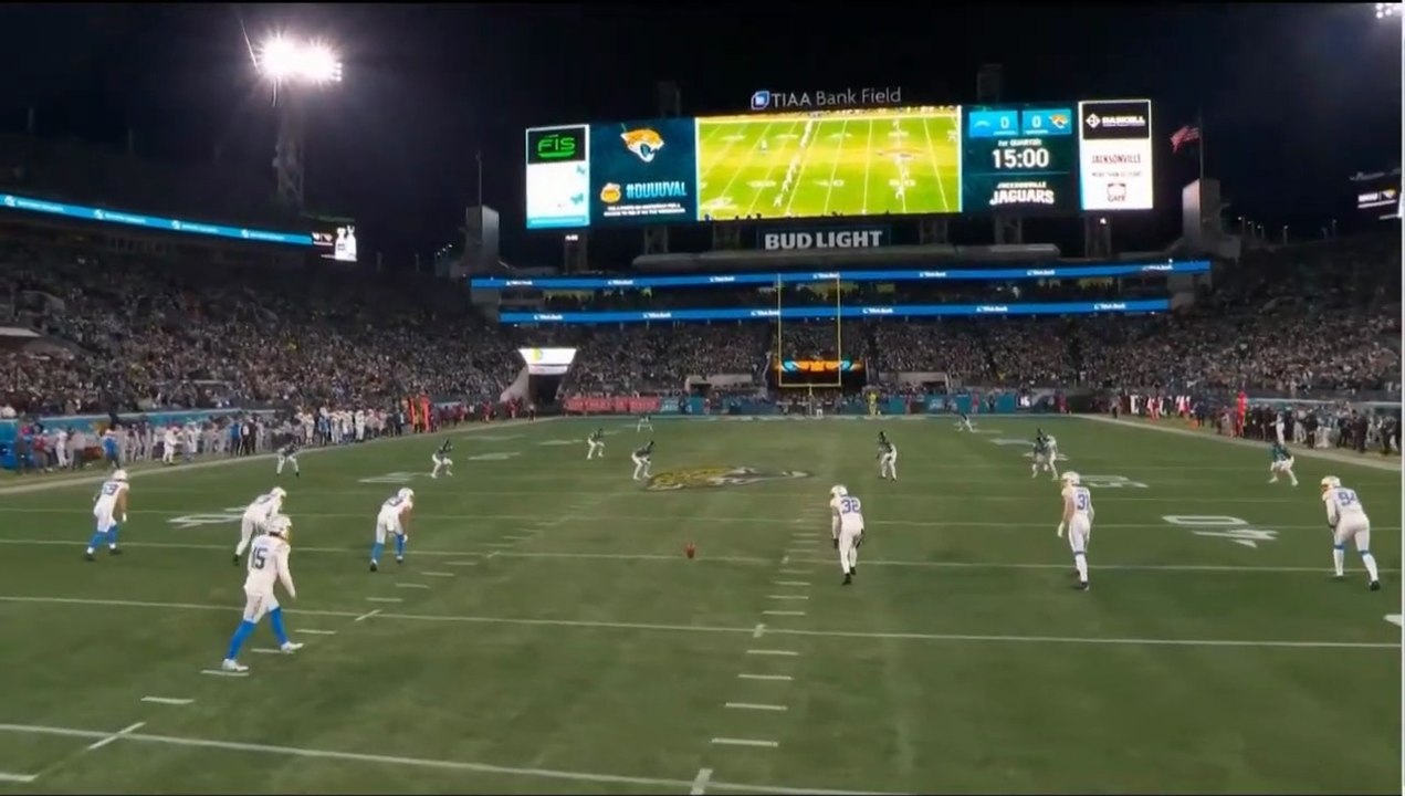 Los Angeles Chargers vs. Jacksonville Jaguars Full Highlights 1st QTR _ NFL WILD CARD, 2023