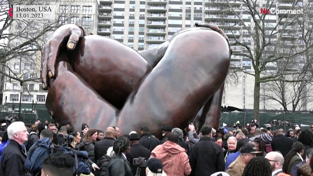 'Umarmung': Hommage an Bürgerrechtsbewegung in Boston