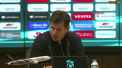 Emre Belözoğlu: Ligin ilk üçünde kalmayı hedefliyoruz