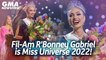 Fil-Am R’Bonney Gabriel is Miss Universe 2022! | GMA News Feed