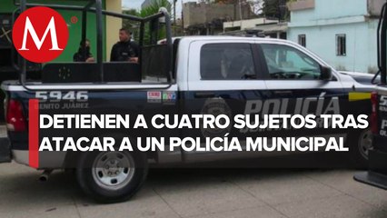 Atacan a policía municipal en Quintana Roo; detienen a 4 personas