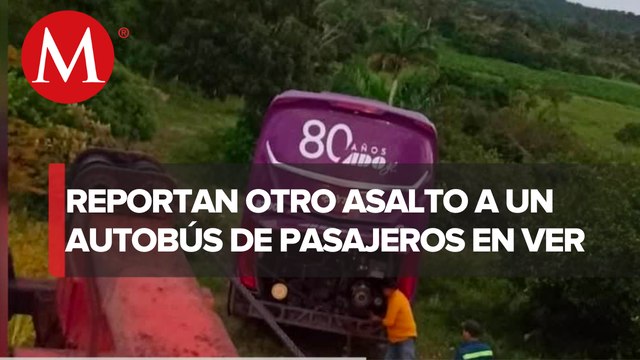 En Veracruz, asaltan a pasajeros de autobús que salió de Coatzacoalcos