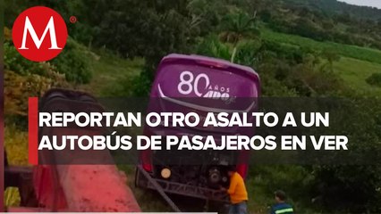 En Veracruz, asaltan a pasajeros de autobús que salió de Coatzacoalcos