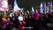الآلاف يتظاهرون في تل أبيب ضد حكومة نتنياهو