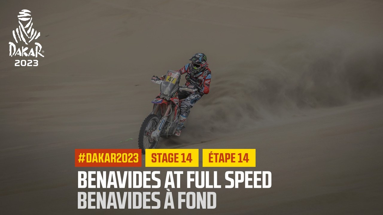 Benavides at full speed / Benavides à fond - Étape 14 / Stage 14 - #Dakar2023