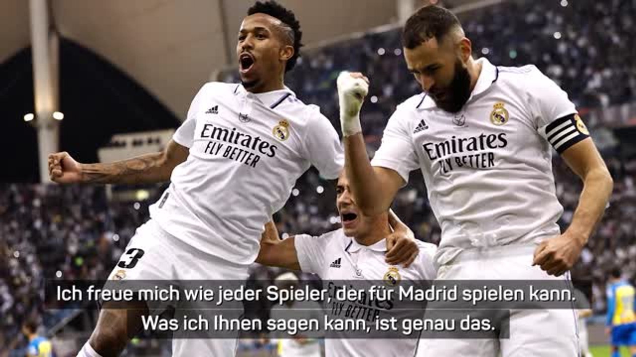 Benzema stellt klar: 'Spiele bei Real'