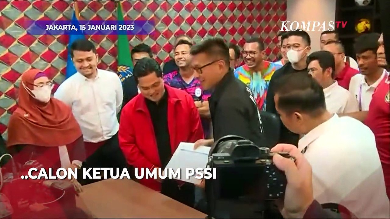 Erick Thohir Maju Calonkan Diri Jadi Ketua Umum PSSI!
