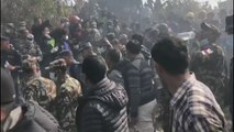 تواصل عمليات البحث والإنقاذ في نيبال عقب تحطم طائرة ركاب